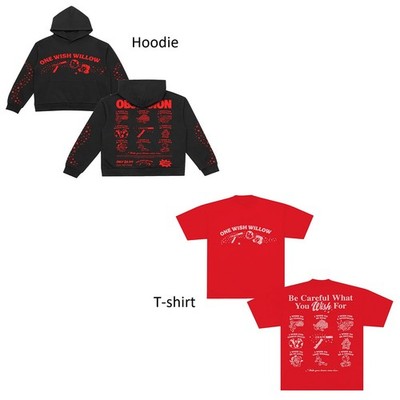 Cinegogue x Obsession Movie One Wish Willow Black Hoodie or T-Shirt