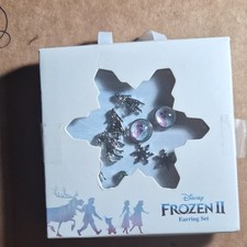 Bioworld Disney Frozen II Theme Earring Set, Frozen II Character/Story/Theme
