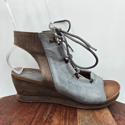 Ankle Strap Miz Mooz Satine Miz Mooz Satine Sandal Women 41 Blue