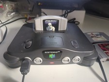 Nintendo 64 N64 Console + 1 Controller + 3 Games inc Star Wars Shadows