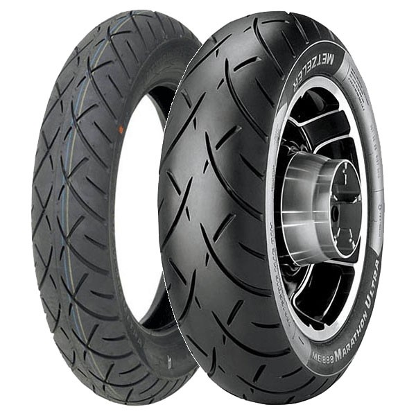 TYRE PAIR METZELER 130/90-16 67H + 130/90-16 73H ME 888 MARATHON ULTRA