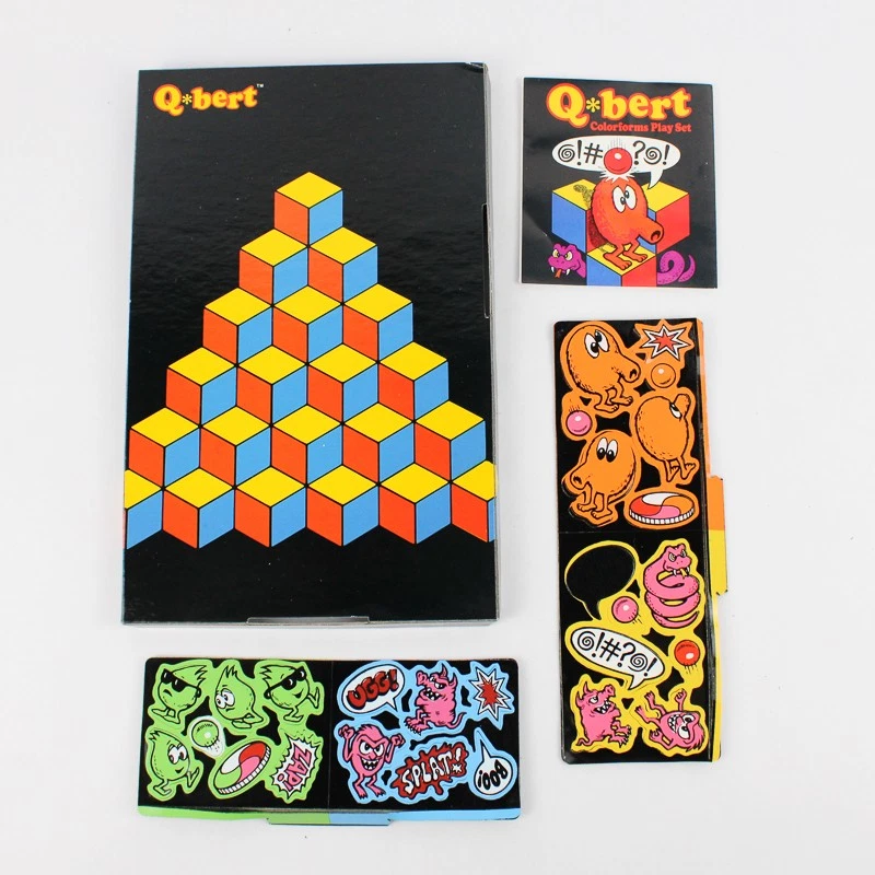 Vtg 1983 Colorforms Q*Bert Play Set 667 In Original Box - Image 2 of 4