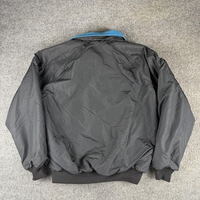 Vintage Patagonia Fleece Lined Bomber Jacket Women's 13/14 Black