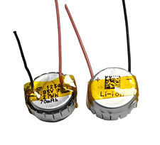 2pcs SP 1254 3.85V 70mAh battery For Soundcore C40i/C30i Open-Ear Earbuds