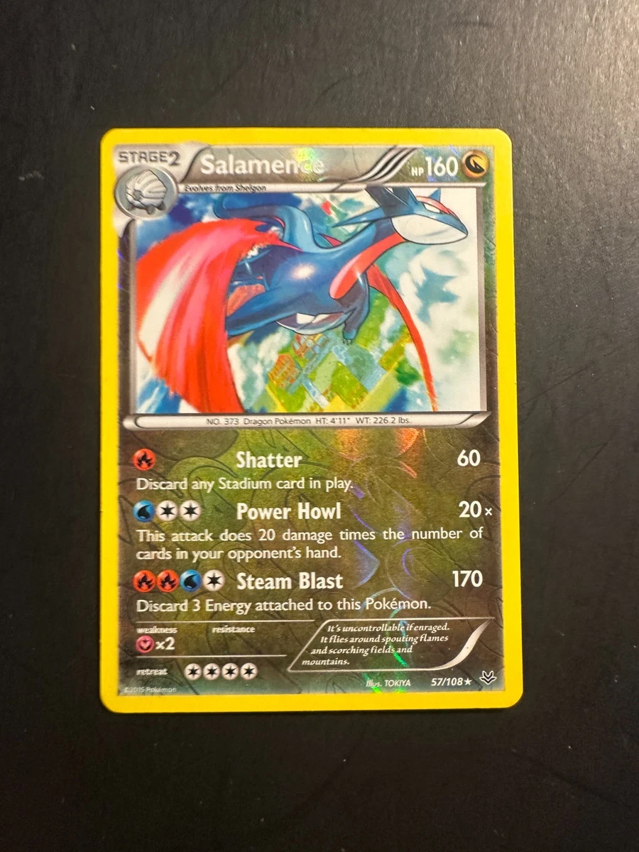 Salamence Pokémon TCG Cards for sale | eBay