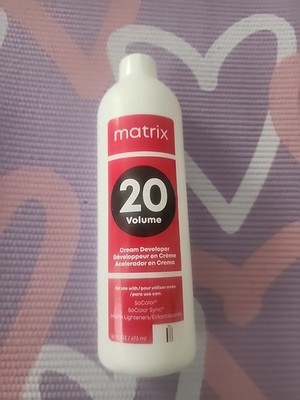 Matrix 20 Volume Cream Developer Use With SoColor Lighteners 16 oz