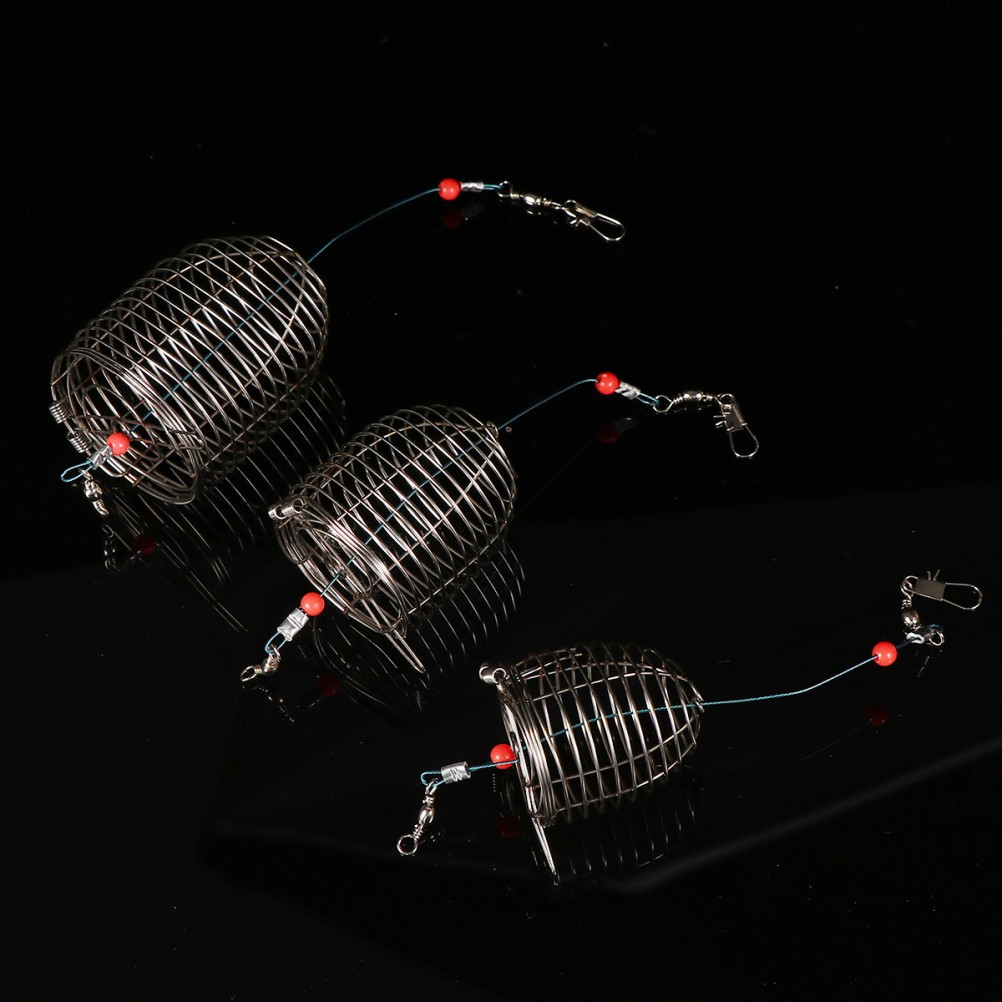 5 PCS Crab Trapping Bait Cage Basket Fishing Accessories Carp Lure - Image 6