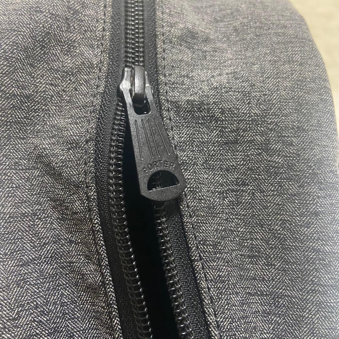 Porter Function Daypack Rucksack Black Gray Slim … - image 13