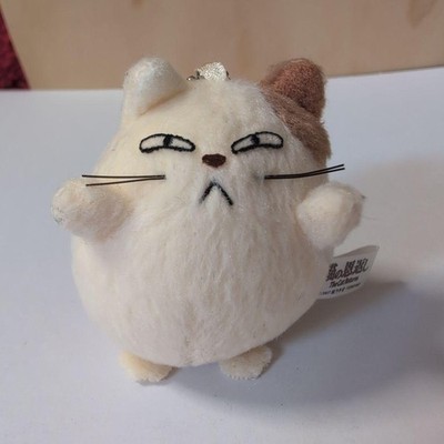 The Cat Returns Muta 2002 Mascot Keychain Plush Ghibli Out Of Print