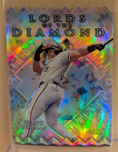 Frank Thomas [Refractor] #LD4 1999 Topps Chrome Lords of the Diamond card