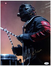 Slipknot Clown Signed Autographed 11x14 Photo Shawn Crahan Drummer ACOA