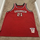 Dominique Wilkins Georgia Bulldogs 1981-1982 All American Jersey Size 56 *Read