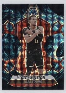 2023-24 Panini Mosaic City Edition Genesis Mosaic Prizm Trae Young #274