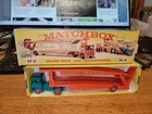 VINTAGE LENSEY MATCHBOX MAJOR PACK M-8 CAR TRANSPORTER MINT IN BOX