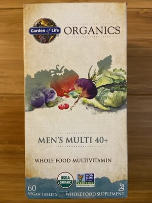 Garden Of Life Organics Mens Multi - 60 Tabs  Exp 12/27