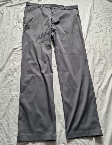 Nike Golf Dri-Fit Men's Trousers Grey Straight Leg Zip Fly W38 L34 Lightweight - Bild 3 von 8