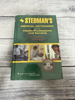 STEDMAN'S MEDICAL DICTIONARY FOR THE HEALTH PROFESSIONS - Hardcover - Sealed