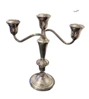 Reed & Barton Sterling Silver 3 Light Convertible Candelabra Whiting Base
