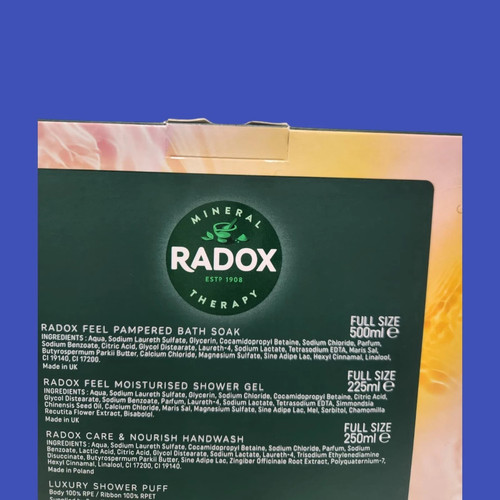Radox Mineral Therapy Gift Set Collection Bath & Shower Pamper Set - Picture 24 of 44