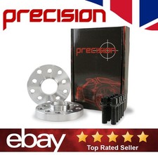 Audi A2 Wheel Spacers 20mm Hubcentric with Black Bolts (1x Pair)