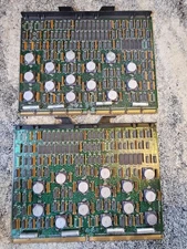 2x DEC VAX 8000 SERIES SYSTEMS MODULE w/28x Ceramic Gold IC/CPU Processing Chips