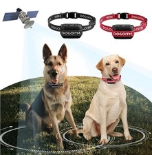 Wireless Dog Fence for 2 Dogs with AI Smart GPS Signal, Range 65-3290FT.