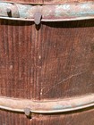 Rare Large Antique Armour's White Cloud Shortening Banded WOODEN Shipping Bucket — photo 7