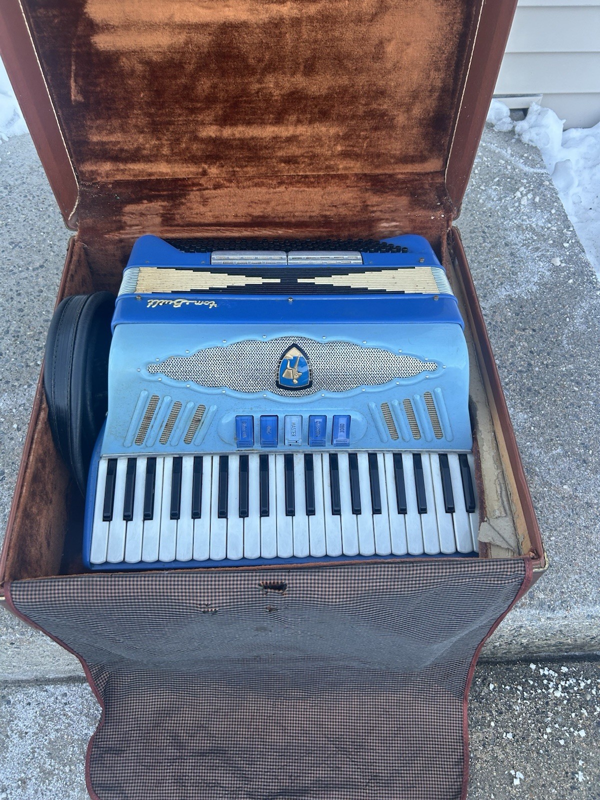 Pancordion Accordion 41 Key 120 Bass With Case