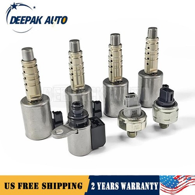#ad #ad Transmission Solenoid amp; Pressure Sensor Kit For Nissan JF016E JF017E CVT8 US $59.98