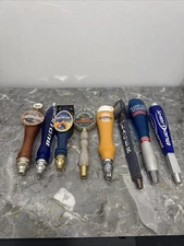Beer Tap Handles Lot of 8 Various Brands in good condition