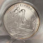 2011 Vicksburg 5oz .999 Silver ATB America the Beautiful bullion Coin