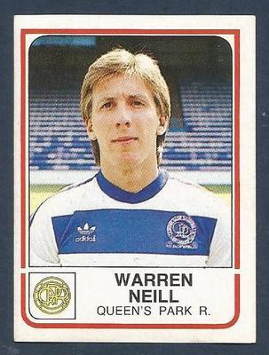 PANINI FOOTBALL 84 - #220 - QUEENS PARK RANGERS - WARREN NEILL