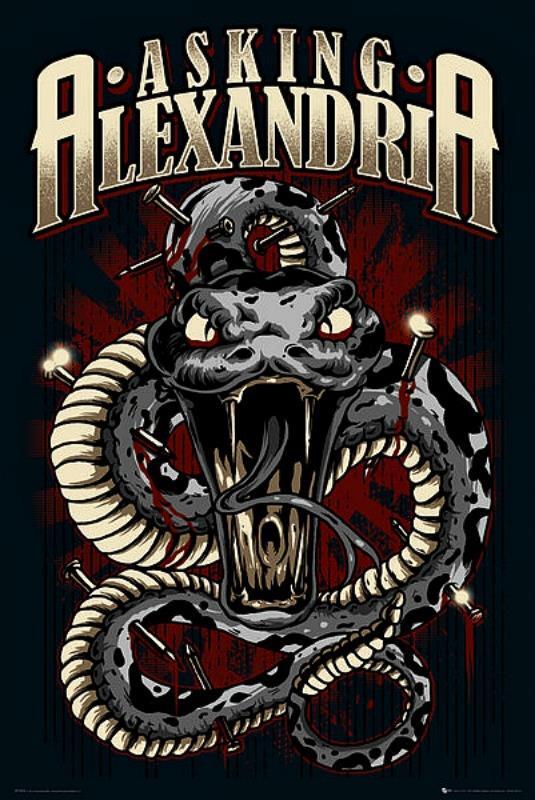 Asking Alexandria : Snake - Maxi Poster 61 x 91.5 cm new and sealed