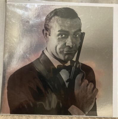 Glückwunschkarte Vatertag, 007 ''Sean Connery'' (16cmx16cm) James Bond Motiv