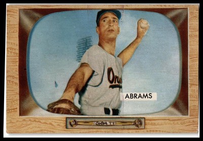 1955 Bowman #55 Cal Abrams
