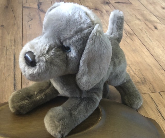 weimaraner stuffed animal plush
