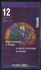 CANADA - MINT BOOKLET - BK191b (1595/1598) - HIGH TECHNOLOGY INDUSTRIES - 1996