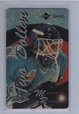1994-95 CLASSIC ASSETS [$2 PHONE CARD] [MANON RHEAUME]