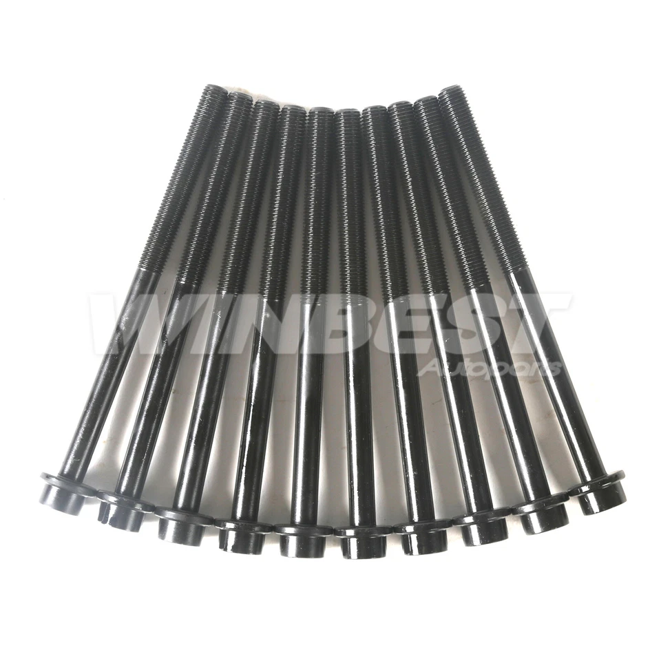 Kit de parafusos de cabeça compatível com 2001-2012 Ford Focus Mazda 3 5 6 Mercury 2.0L 2.3L turbos - Imagem 3 de 4