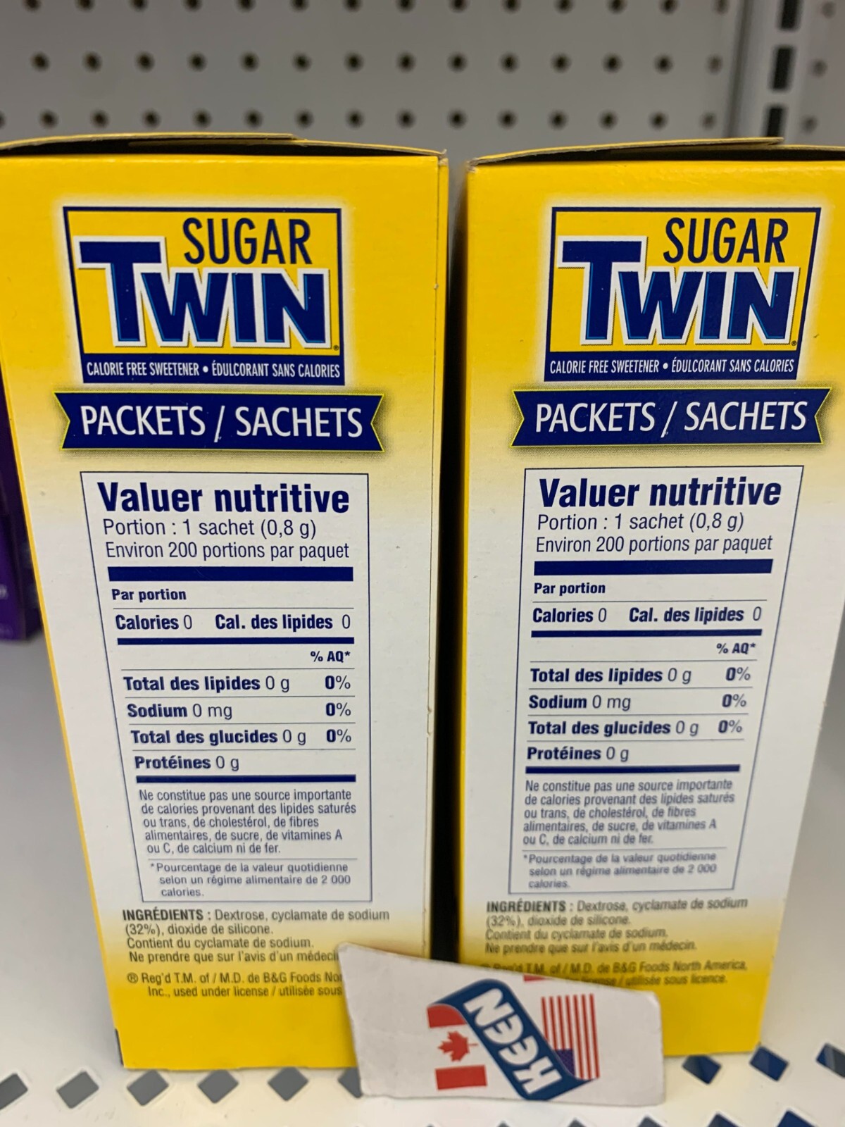QTY 6 BOXES), SUGAR TWIN Sweetener 200 PACKETS, EXP26MA eBay