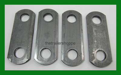 Trailer Leaf Spring Shackle Strap 2 1/4'' Dump Flat -4 Pieces