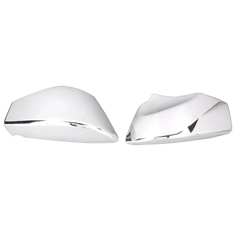 2x Side Cover Chrome Left &Right Set Trim Fit Honda VTX1800 2002-2008 Motorcycle Foto 2 de 4