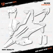 Whiteout Slick Racing Graphics Kit fit KTM 17-19 EXC EXCF XCW 200 250 300 450