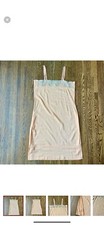 1920's Vintage Slip/Nightgown From Paris Peach  Cream