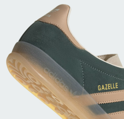 [NEW] Men\'s adidas‎ Gazelle Indoor Shoes \'Shadow Green\' JH5402 New Adidas Gazelle Indoor Shoes - Shadow Green / Warm  main image 3