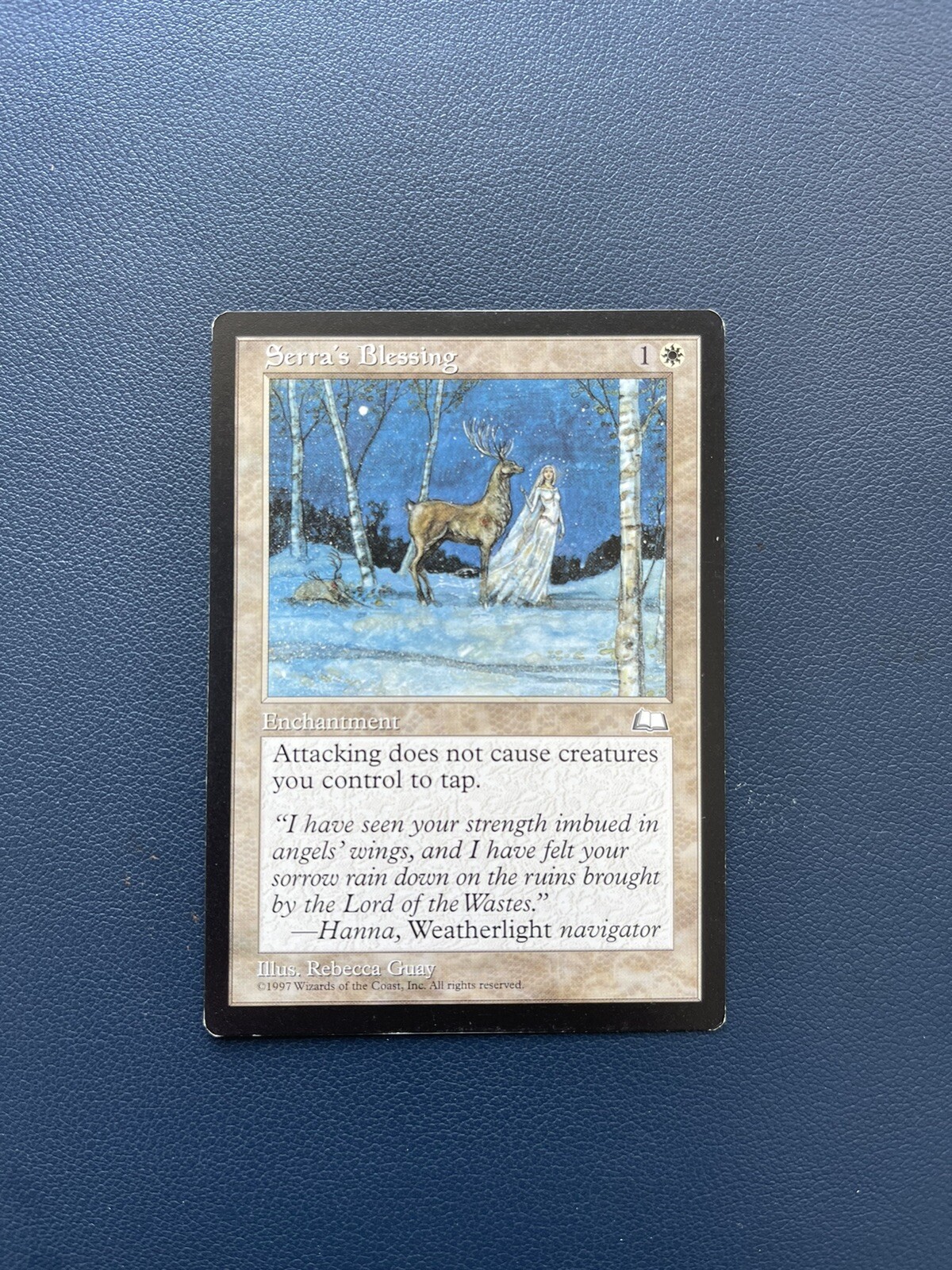 Serra's Blessing 1x MtG ENGLISH Weatherlight