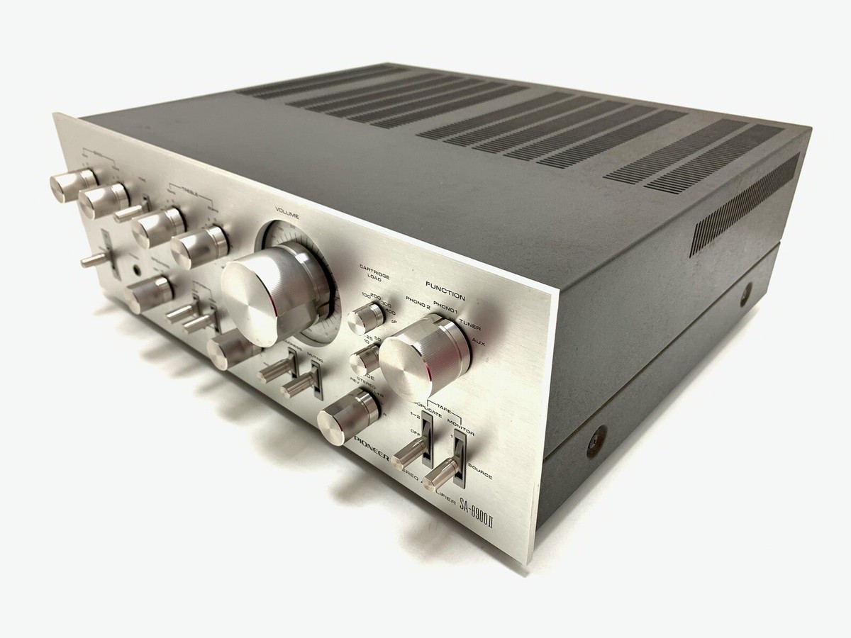 PIONEER SA-8900 II Stereo Amplifier 80+80 WRMS Vintage 1976 PIONEER SA-8900 II Stereo Amplifier 80+80 WRMS Vintage 1976