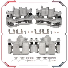 Front & Rear Brake Calipers Accessories Kit For Chevrolet Monte Carlo 2006-2007
