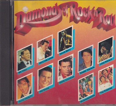 Diamonds Of Rock'n Roll - Haley, Boone, Rubettes - CD-395- near mint