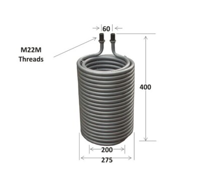 #ad Karcher Pressure Washer Steam Cleaner Boiler Heating Coil HDS 500 CI 501C 550C C $455.63